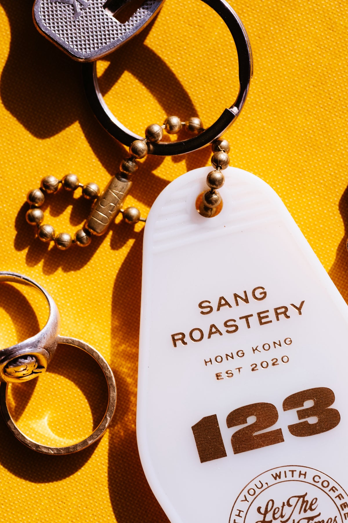 123 生昌夜光燙金鎖匙扣 Night Glowing Key Chain